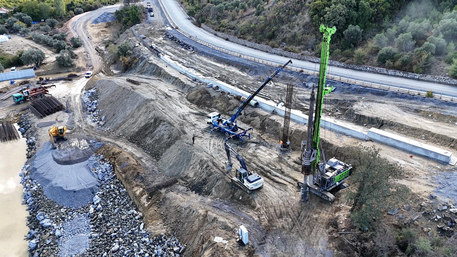 Kuşadası–Söke yolu heyelan ıslahı